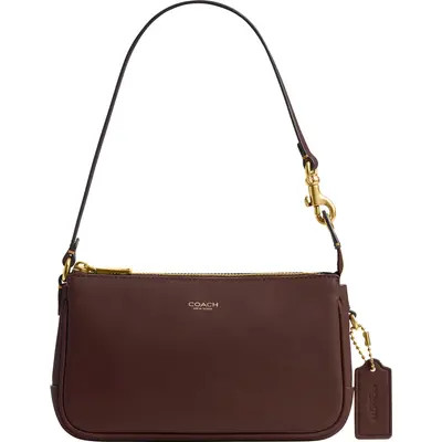 Plaza Natural Grain Leather Shoulder Bag | Nordstrom