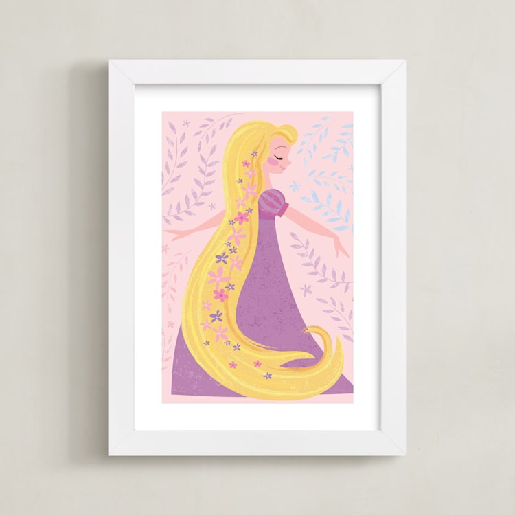 Dreaming Rapunzel | Minted