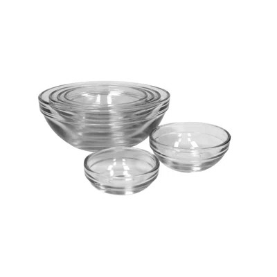 Anchor Hocking 6 Piece Glass Food Prep Mixing Bowl Set | Wayfair North America