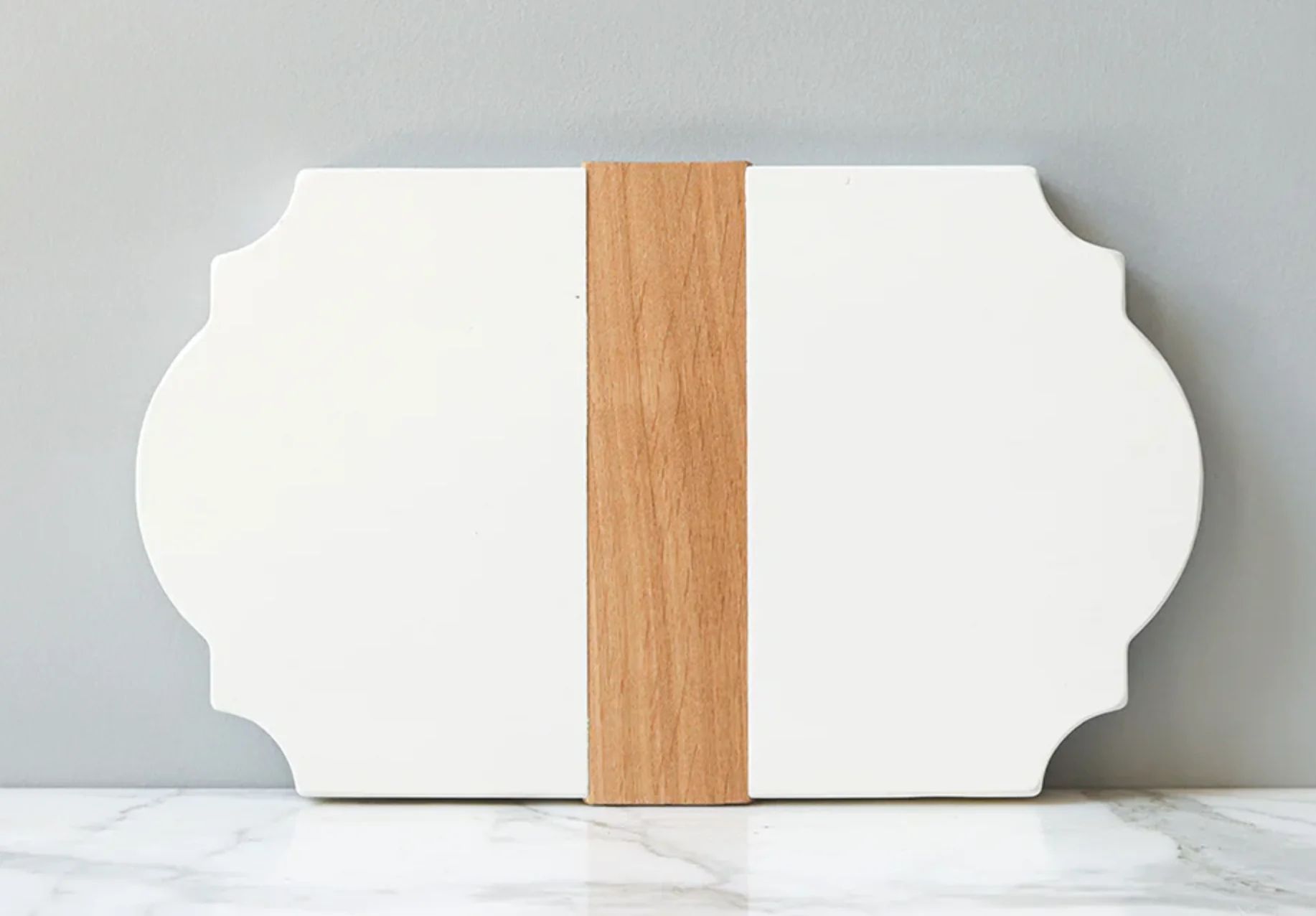 Arched White Charcuterie Board | House of Blum