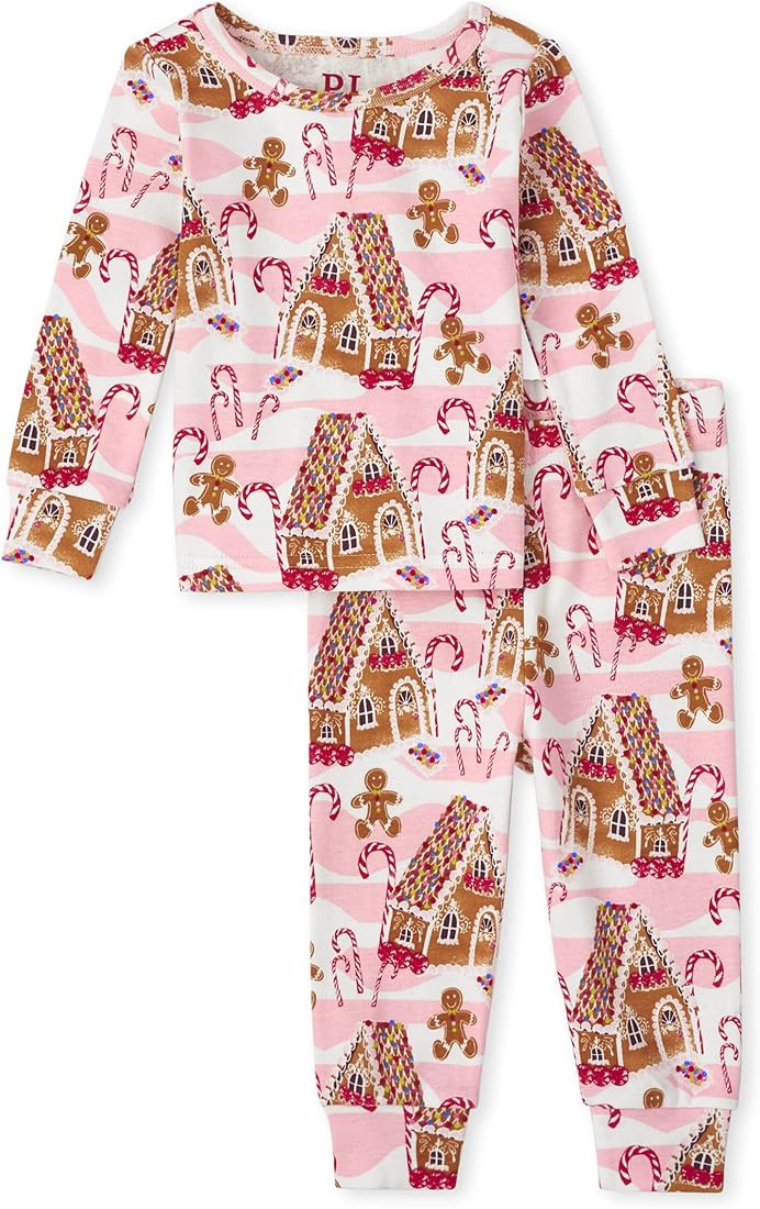The Children's Place Baby And Kids', Sibling Matching Christmas Pajama Sets, Cotton | Amazon (US)