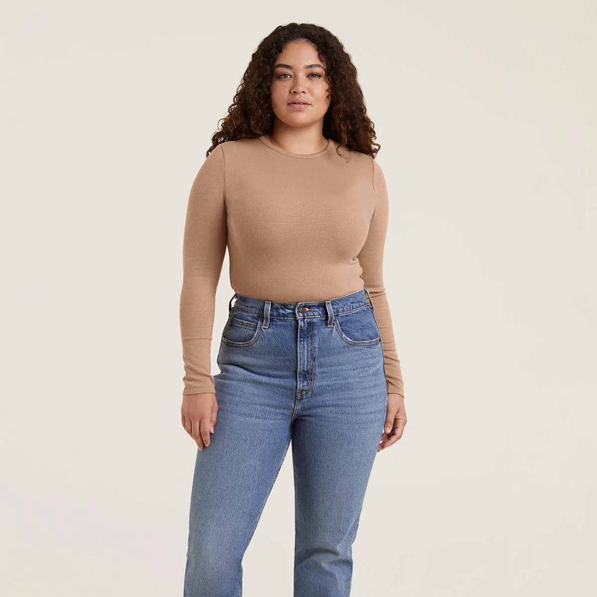 Slinky Rib Shirt | nuuds