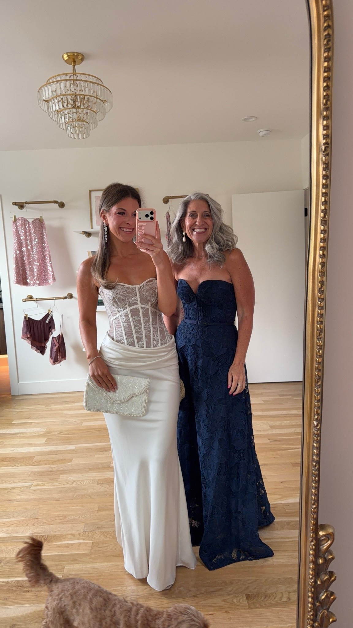mom & me white satin lace corset bodice, navy lace strapless with a belted waist black tie wedding formal event dresses 💍💐

lulus: emerson20 (first purchase only)

I’m 5’4” and normally wear a small/2

mom wears a medium/6
navy floral dress: sized down to a small 

mom & me dresses, wedding guest dresses, mother of the bride, mother of the groom, wedding guest outfit ideas, black tie, summer wedding guest dresses, wedding guest dresses, cocktail dresses, semi-formal dresses, black tie wedding guest dresses, destination wedding guest dresses, garden party dresses, wedding guest outfit ideas

#LTKOver40 #LTKSeasonal #LTKWedding