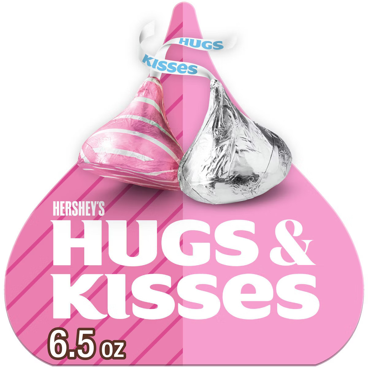 Hershey's Valentine's Day Assorted Hugs and Kisses Candy Gift Box - 6.5oz | Target