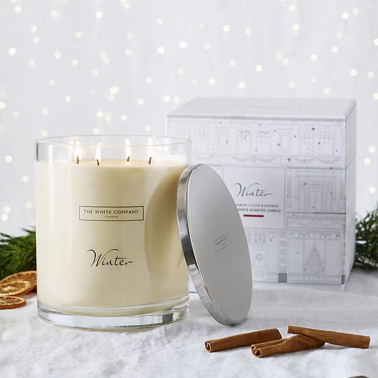 Winter Indulgence Candle | The White Company UK & ROW