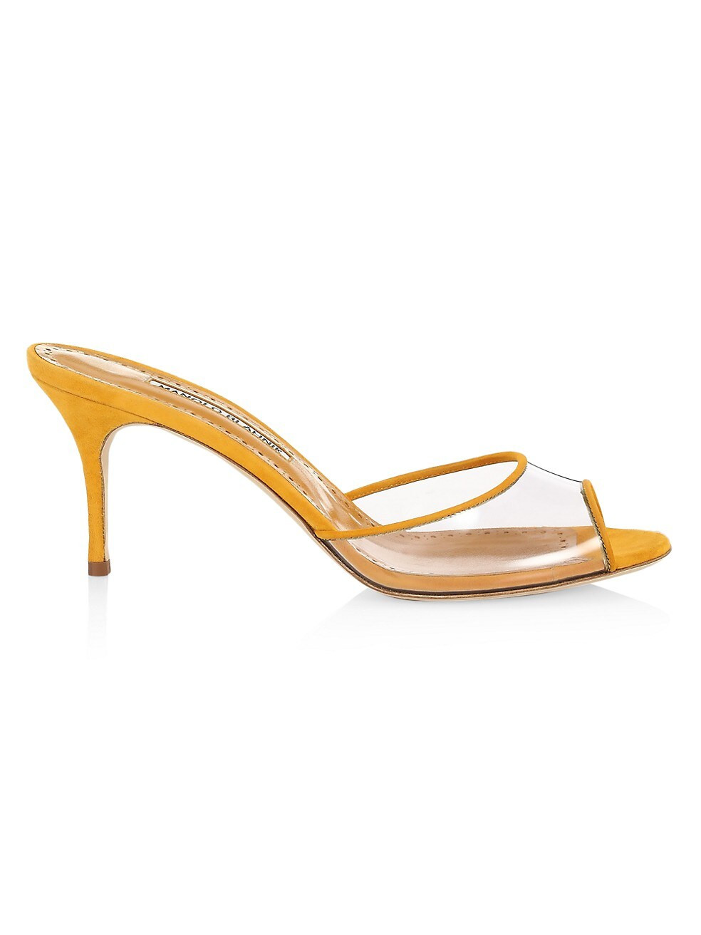 Jadifa 70 PVC & Suede Mules | Saks Fifth Avenue