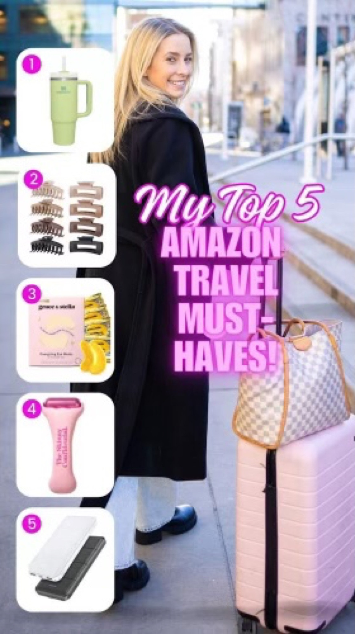 Amazon carry on must haves 💜

#LTKtravel #LTKfindsunder100 #LTKfindsunder50