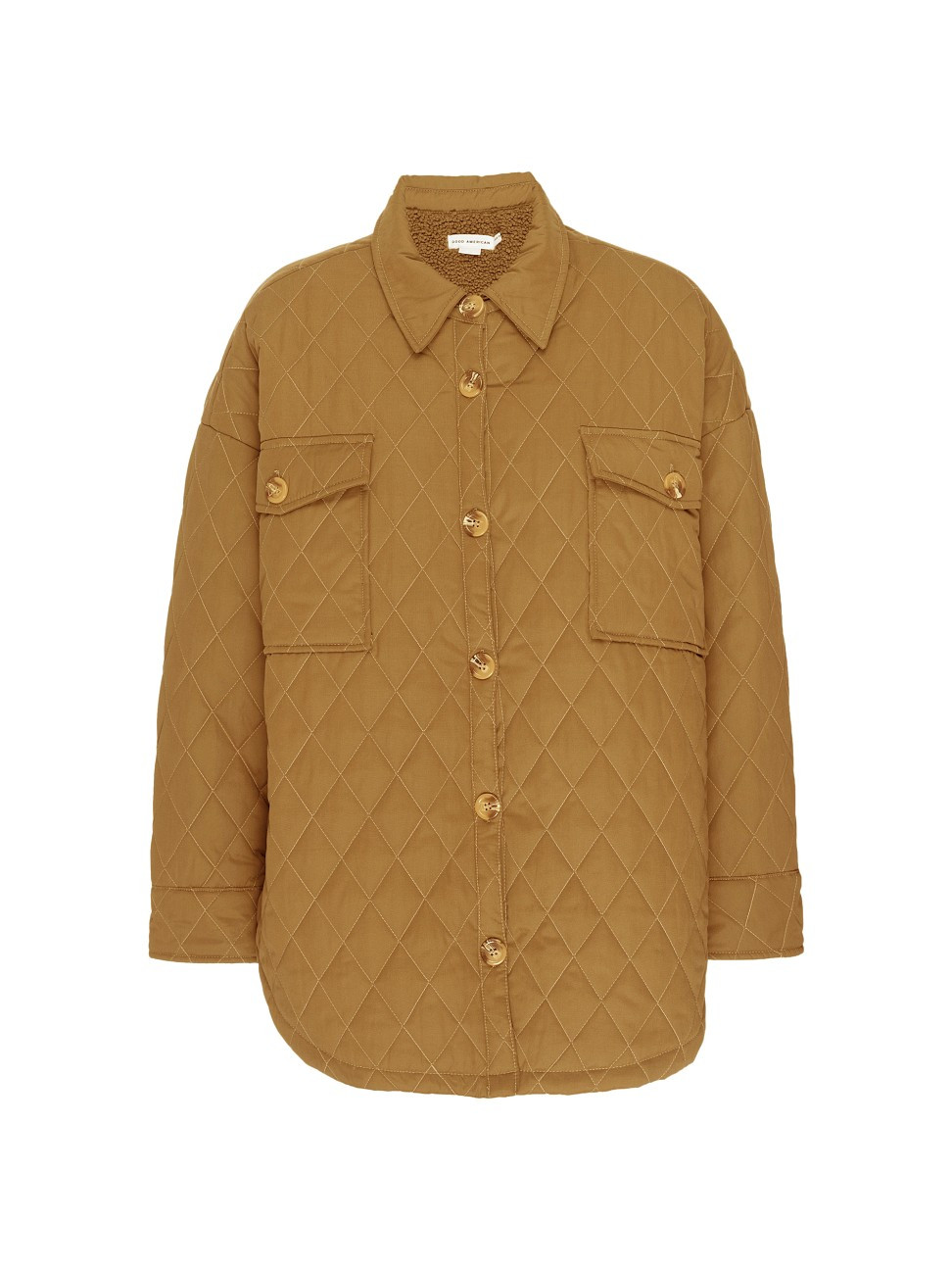 Quilted Faux-Sherpa Lined Shacket | Saks Fifth Avenue