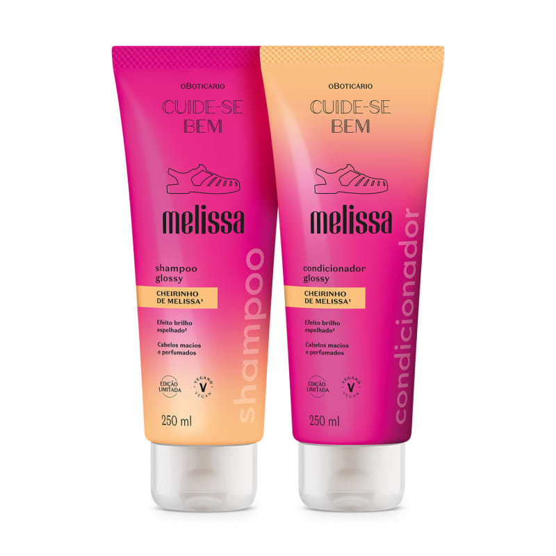 Combo Cuide-se Bem Melissa: Shampoo 250ml + Condicionador 250ml | oBoticario (BR)