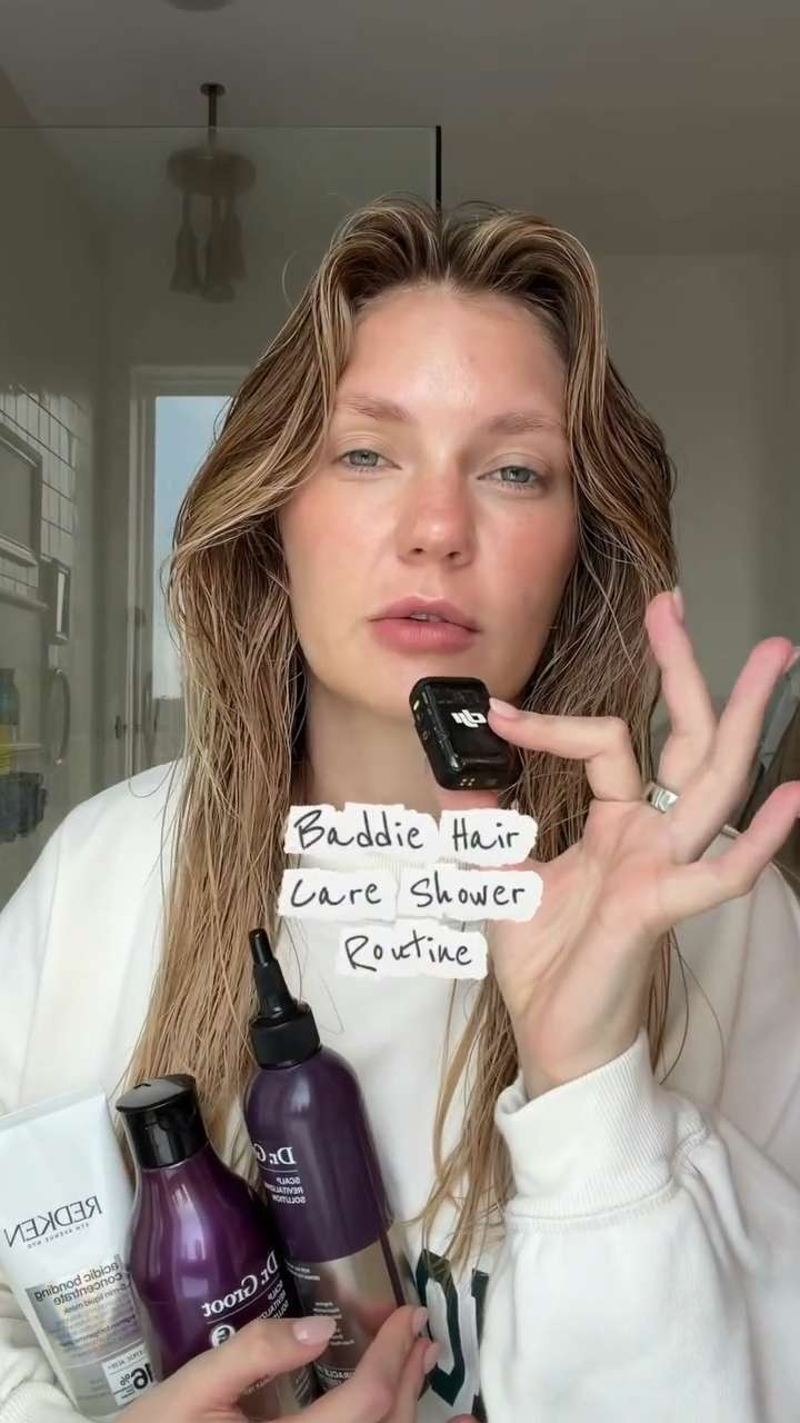Baddie Hair Care Shower Routine  

 