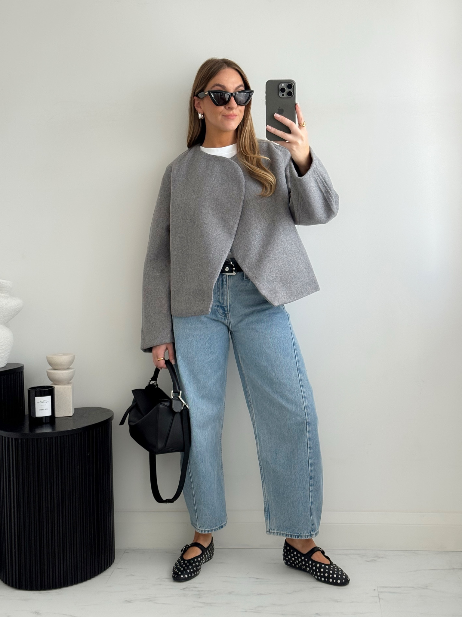 H&M new season 

Jacket: xs
Jeans: 24 short 

#LTKautumn #LTKstyletip #AugustBrandSpotlight