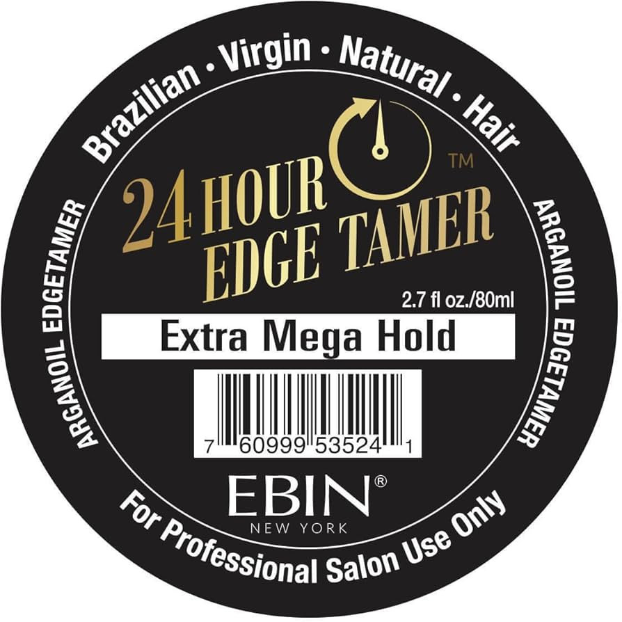 24 Hour Edge Tamer, Extra Mega Hold, 2.7 Oz - No Flaking, No White Residue, Shine, Moisture and P... | Amazon (US)