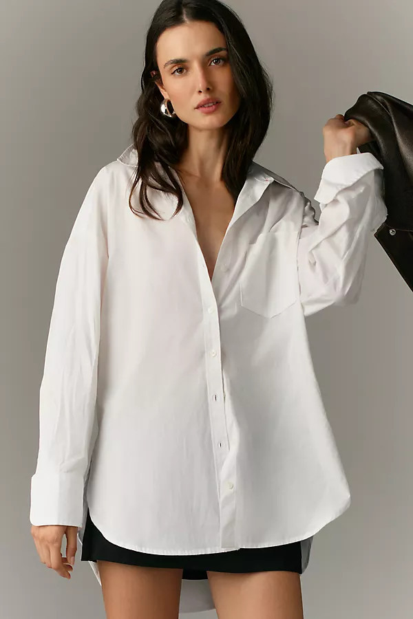 The Bennet Buttondown Shirt by Maeve | Anthropologie (US)