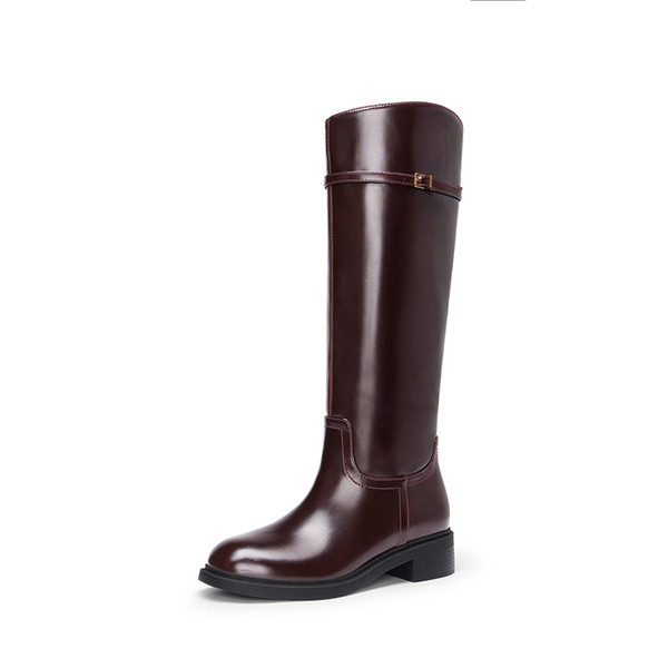 Women's Rounded Square Toe Knee-High Boots | Dream Pairs