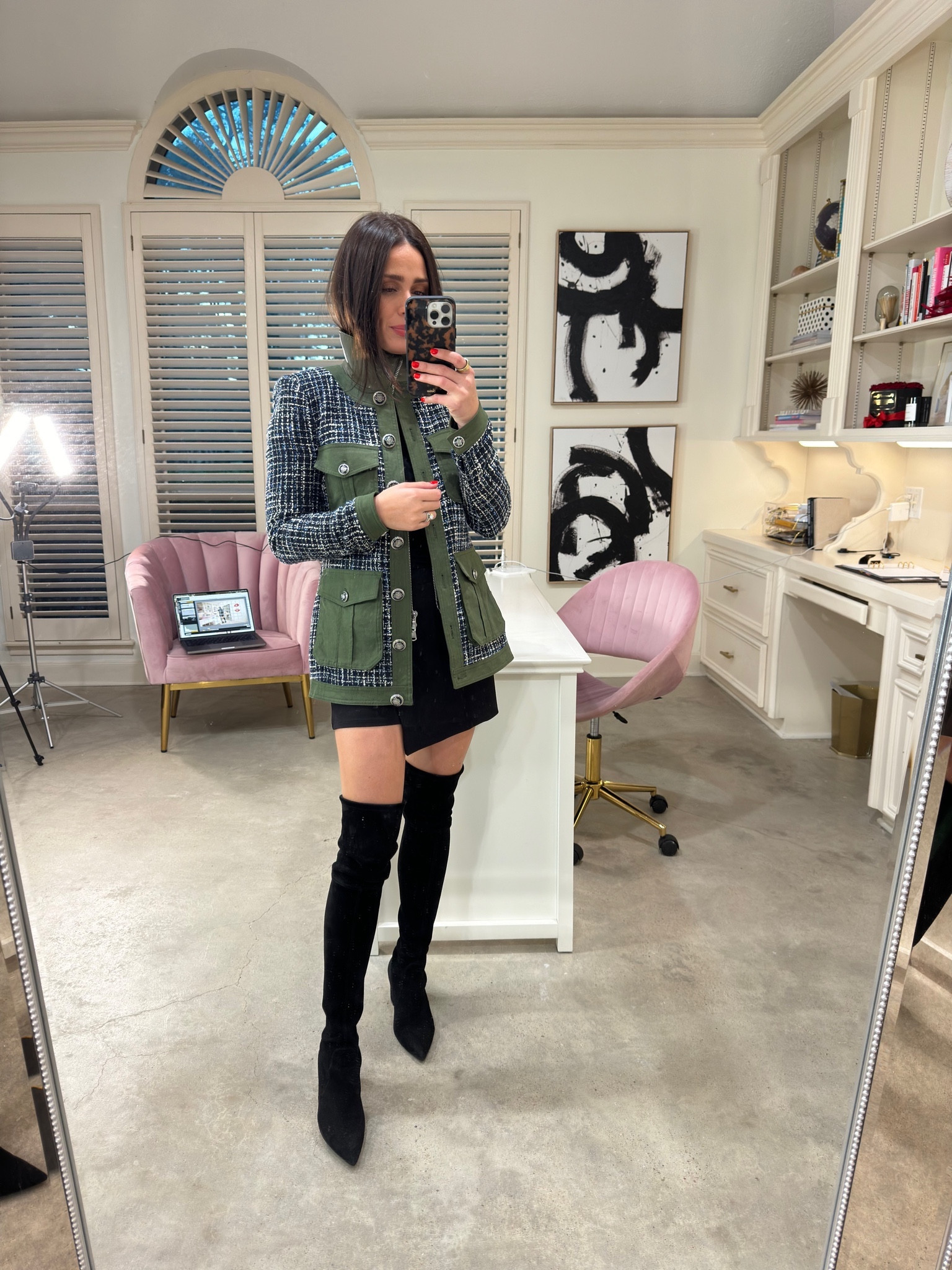 Winter outfit // Veronica beard // boots // Christmas outfit 

#LTKshoecrush #LTKstyletip #LTKSeasonal