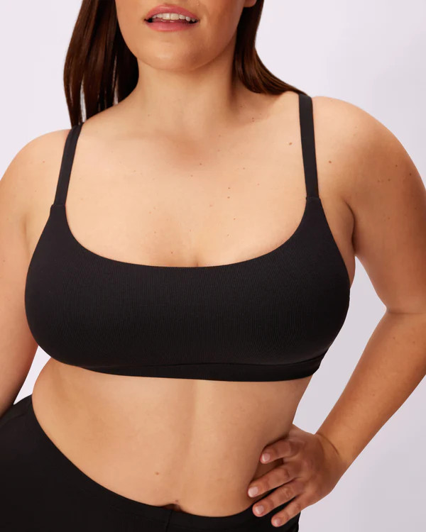 Square Scoop Bralette | Lush Rib (Eightball) | Parade