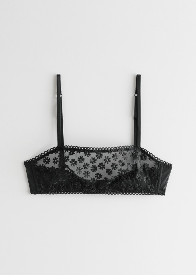 Floral Embroidered Bandeau Bra | & Other Stories (EU + UK)