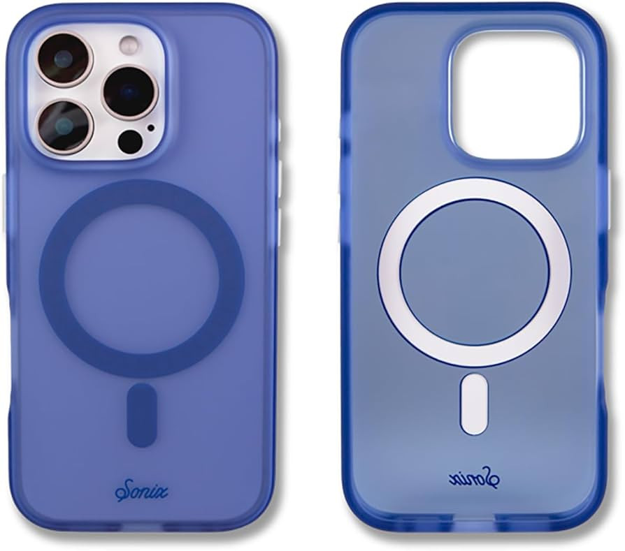 Sonix Case for iPhone 16 Pro | Compatible with MagSafe | 10ft Drop Tested | Matte Navy | Amazon (US)