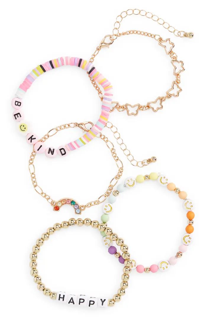 Assorted 5-Pack Bracelets | Nordstrom