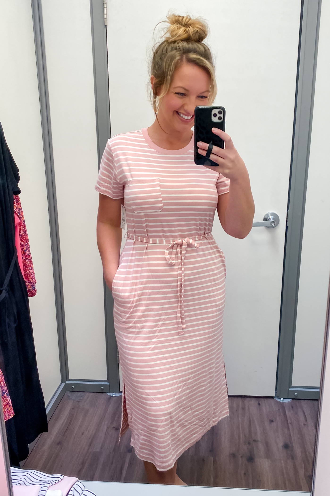 Walmart spring dress new arrival ! This classic pink and white striped midi dress is the perfect dress for spring !! This causal dress is perfect for a cozy teacher outfit or pair with a Jean jacket on a chilly spring day! I love the classic preppy style and how affordable this dress is at under $15!! I am wearing size medium!


Walmart new arrival Walmart dress affordable outfits  Walmart work outfits teacher outfits date night outfit Valentines Day outfit church dress casual dress spring dress short sleeve dress Easter dress budget friendly dress  midsize fashion Walmart fashion  #iykwyk #walmartfashion #walmartpartner


#LTKmidsize #LTKworkwear #LTKfindsunder50