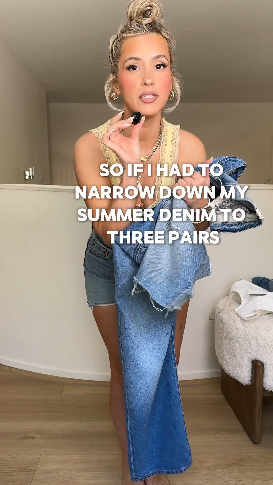 Top 3 @levis denim essentials for summer 2026 👏🏼 #LevisTKPartner

Size 27 in bottoms | small in tops

#LTKgrwm #LTKootd #LTKU