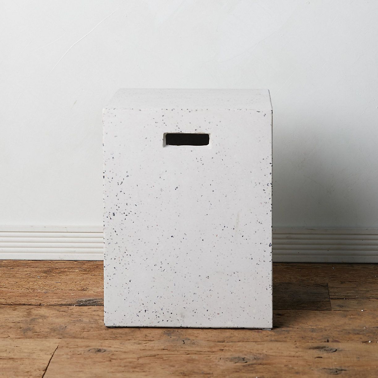 Concrete Square Stool | Terrain