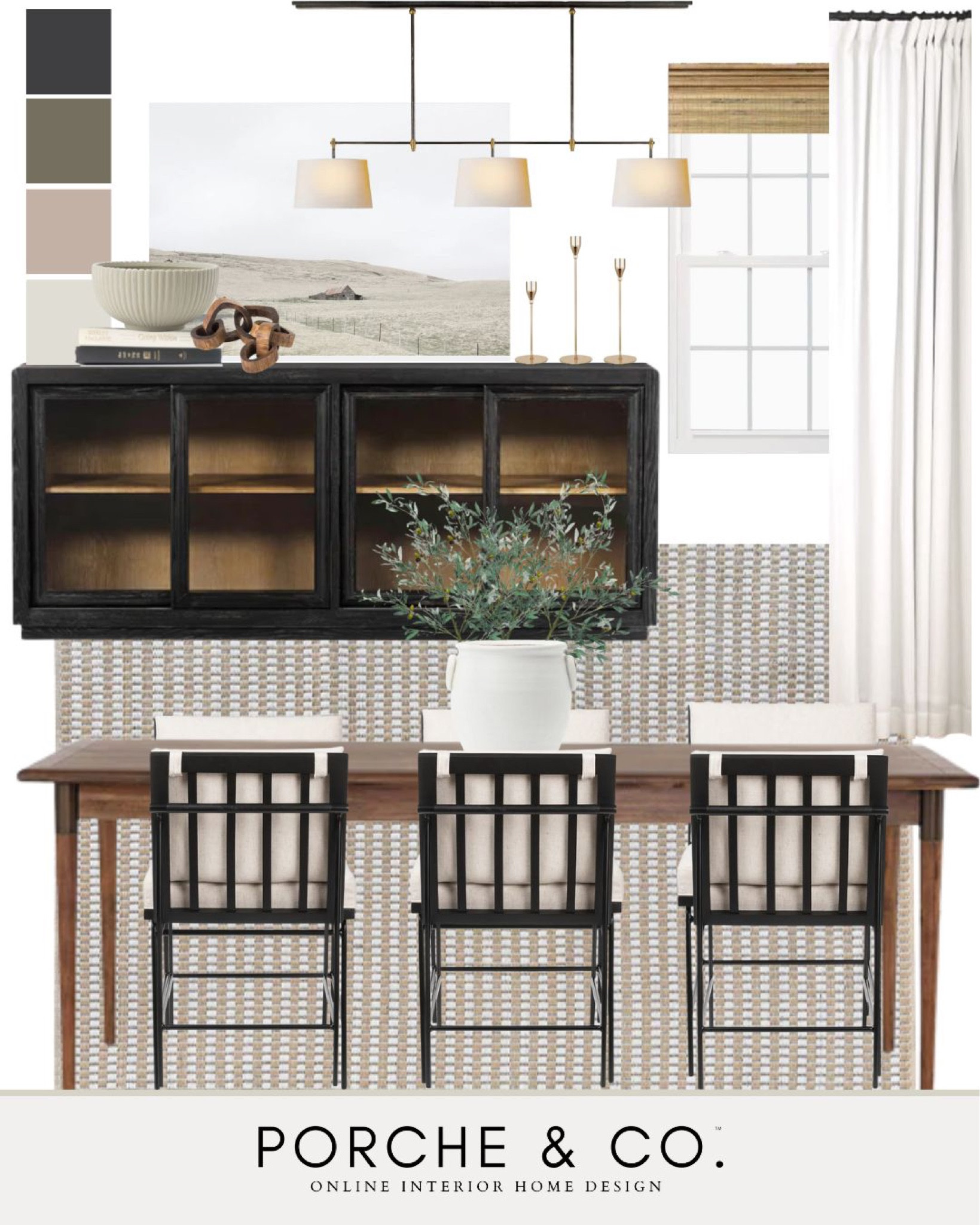 Modern classic dining room 
Transitional dining room 
Moody dining room
Porche and co.

#moodboard #visionboard 

#LTKhome #LTKFind #LTKstyletip