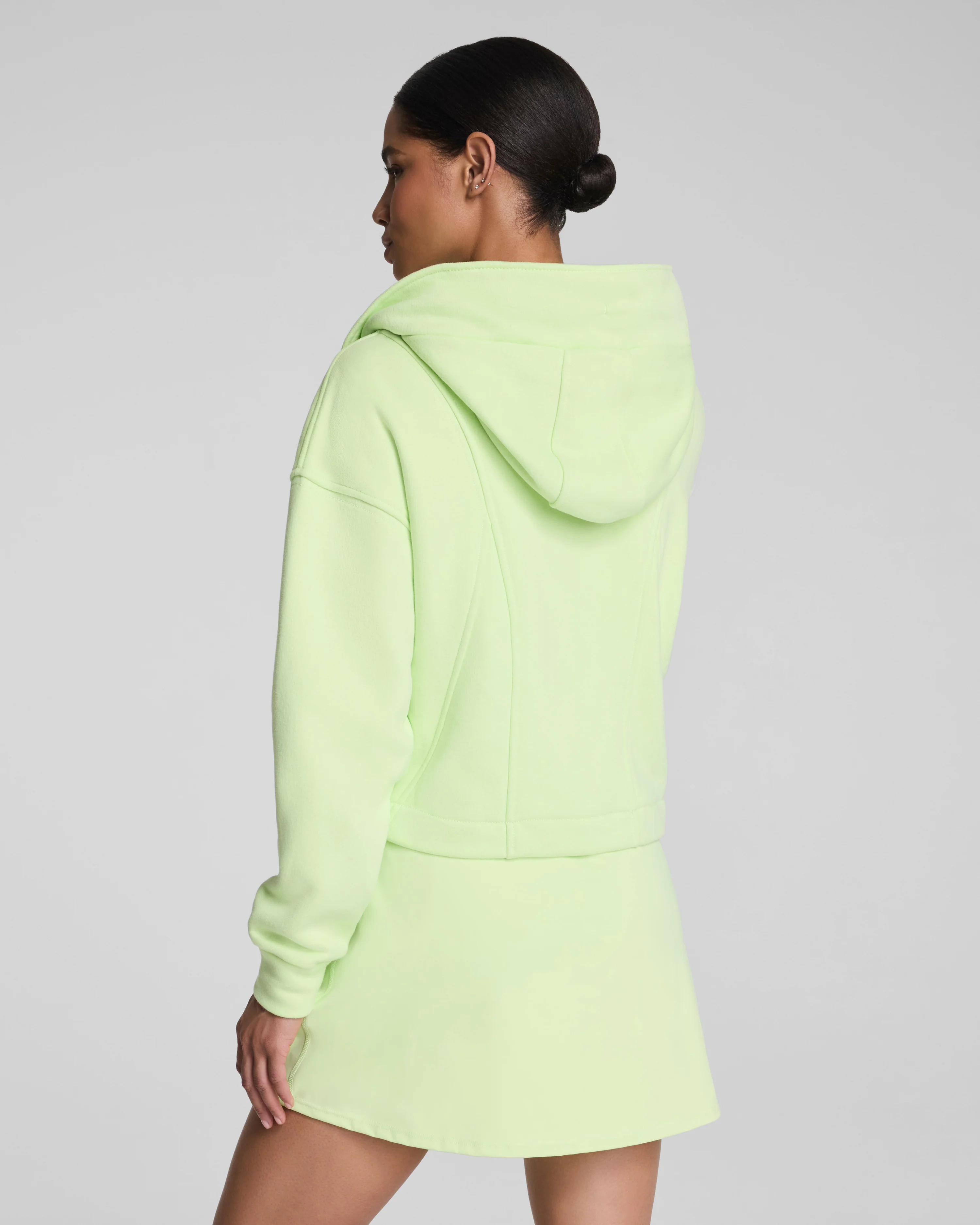 SPANX® BoostUp Cotton Fleece Full Zip Hoodie | Spanx