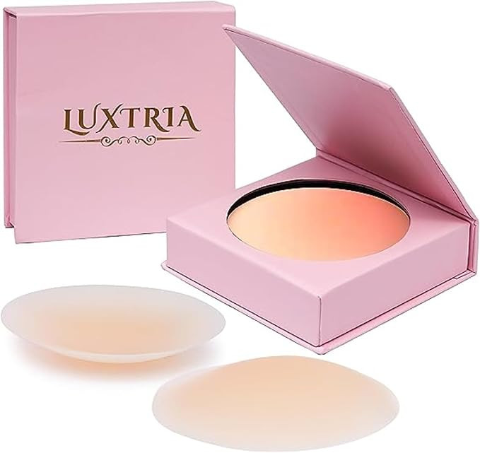 Luxtria Silicone Nipple Covers Reusable Thin Waterproof-Cakes Body Nipple Cover | Amazon (US)