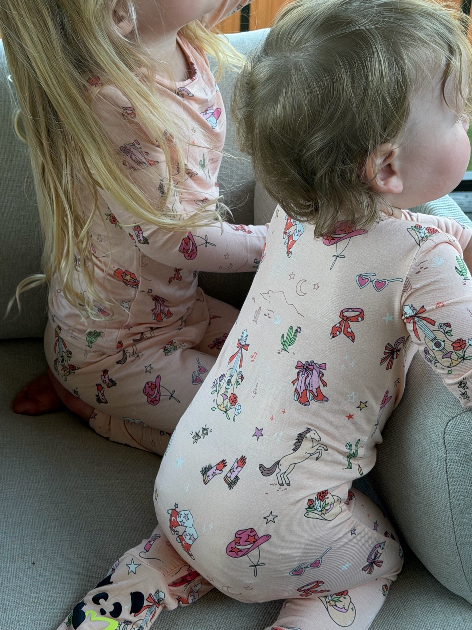 The softest pajamas! Love the cowgirl print for the girls @Bellabu Bear #ad #bellabubear

#LTKBaby #LTKKids #LTKBump