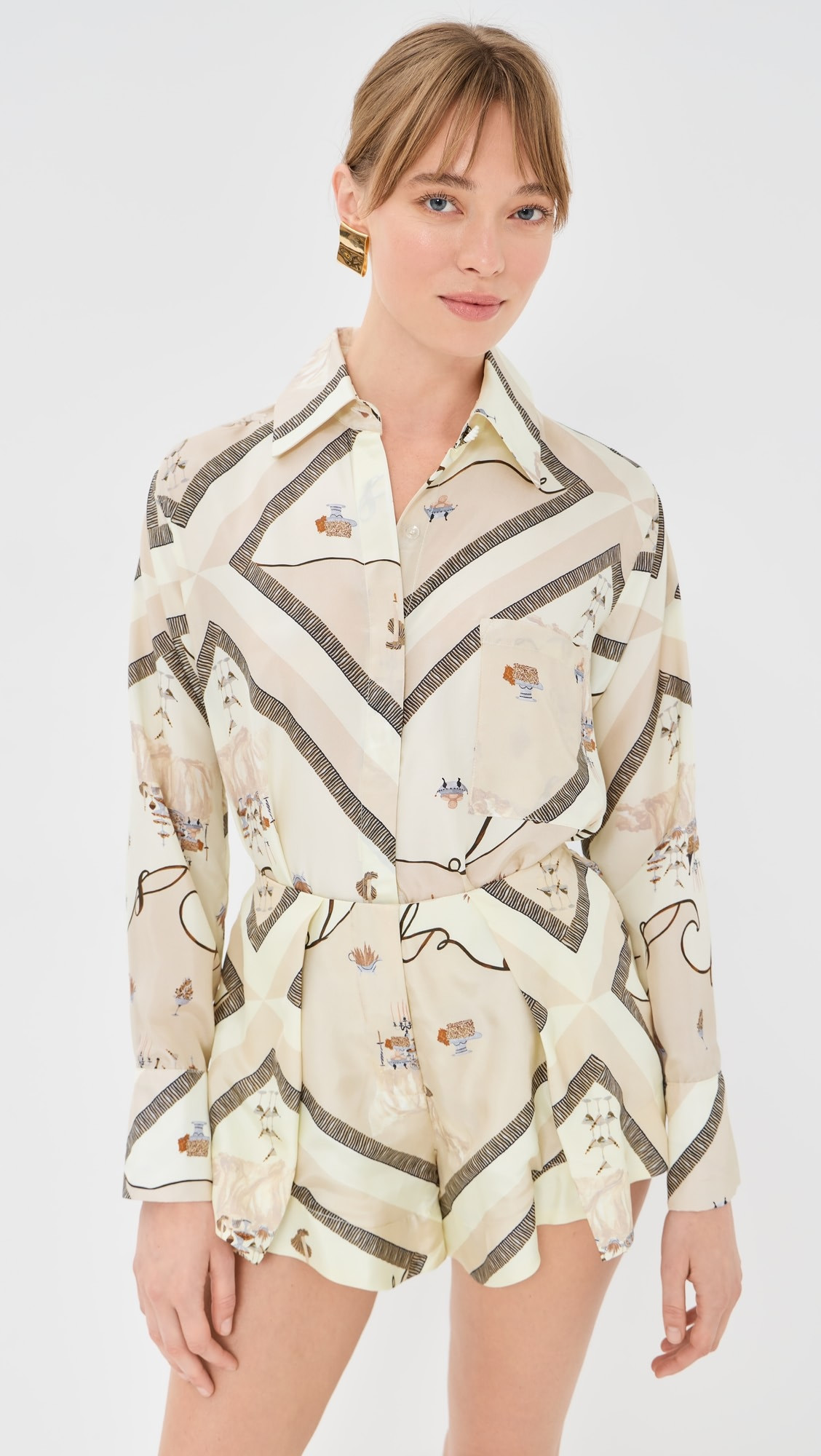 Estela Silk Shirt | Shopbop
