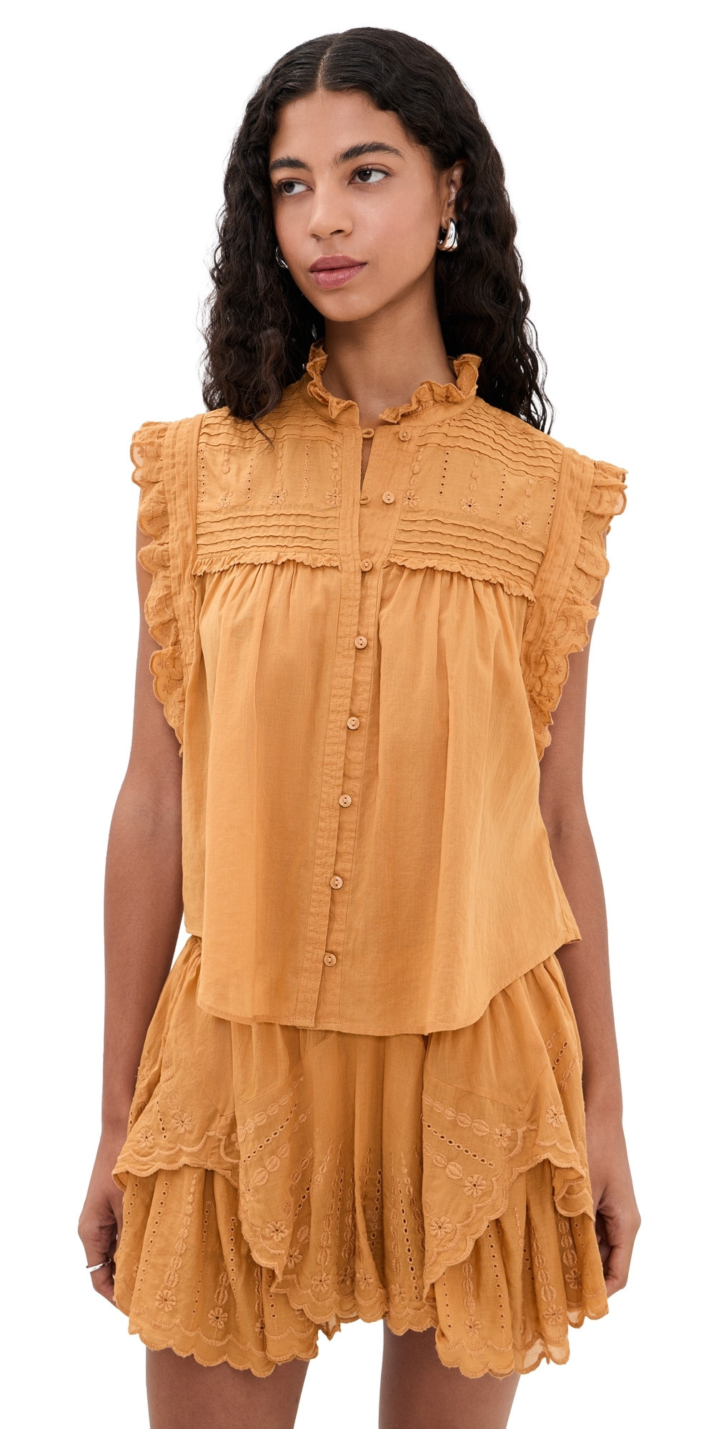 Isabel Marant Étoile Dersia Top Caramel 44 | Shopbop