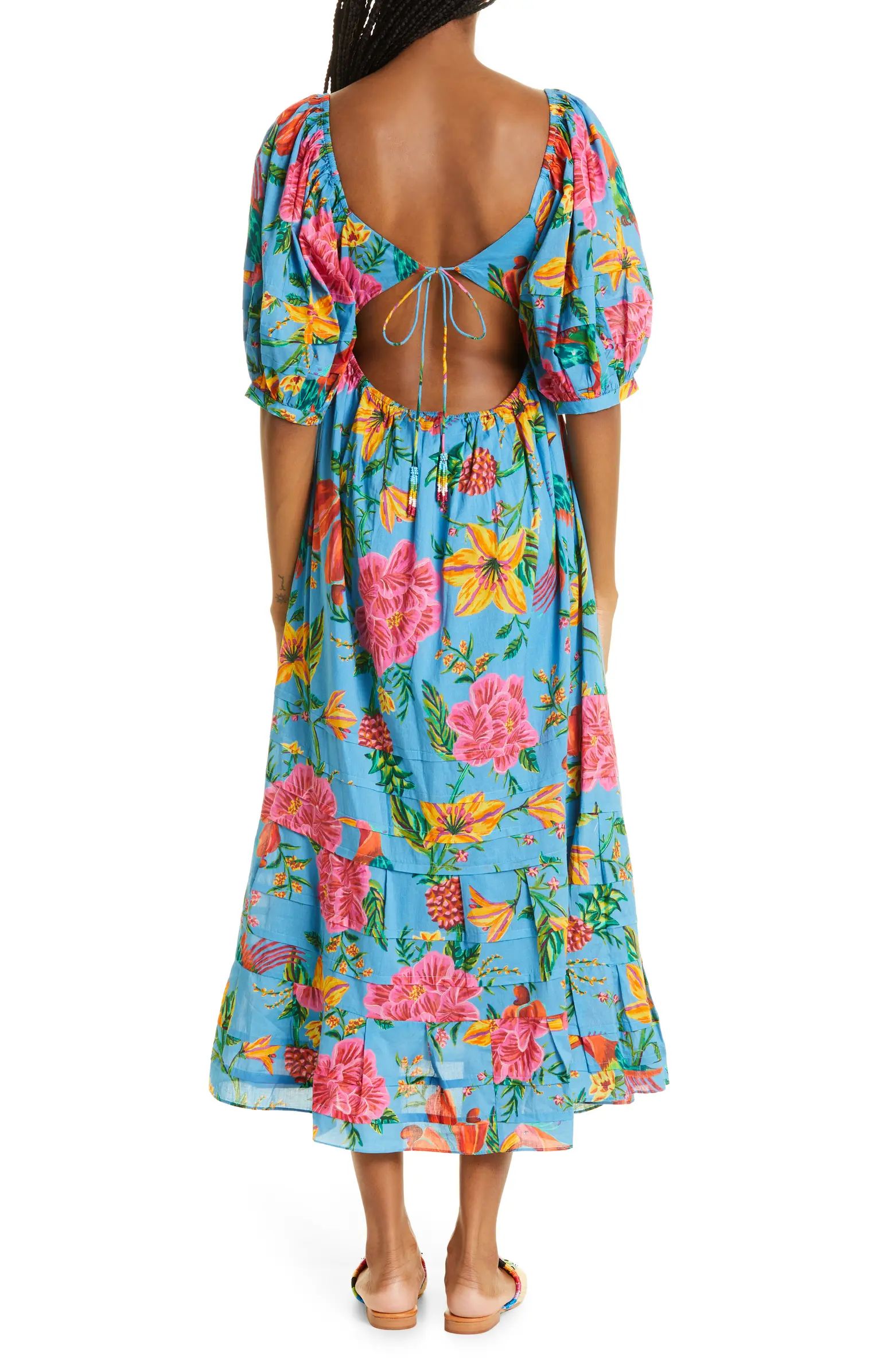 Toucans Garden Midi Dress | Nordstrom