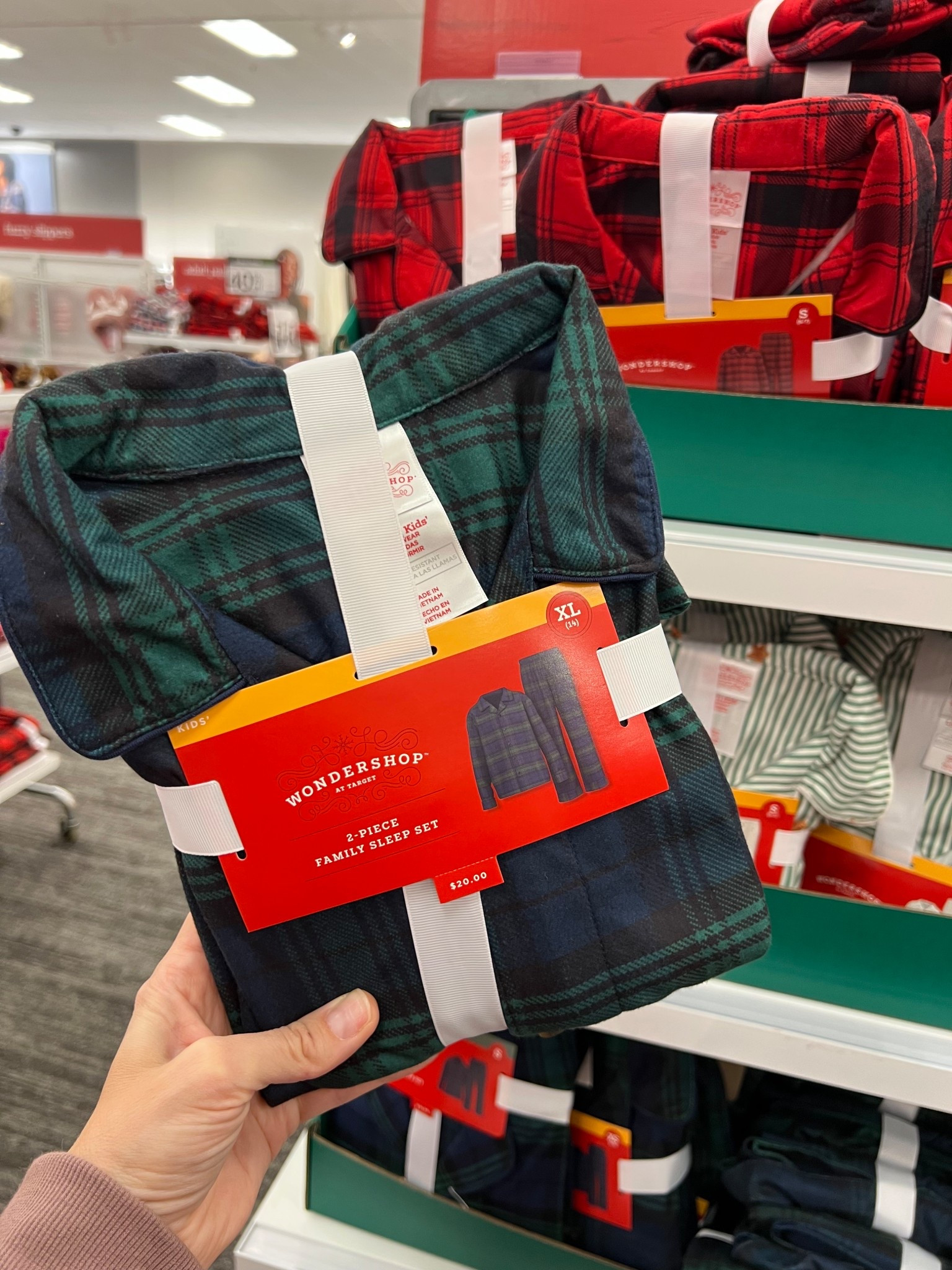 Target Christmas holiday family matching pajamas on sale 40% off. #targetstyle 

#LTKFamily #LTKSaleAlert #LTKFindsUnder50