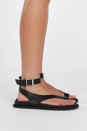 DOF STUDIOS ADELE NERO SANDAL | DISSH