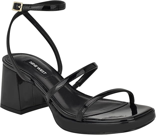 Nine West Womens Flame Heeled Sandal | Amazon (US)