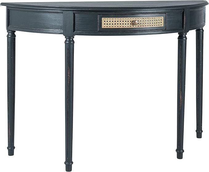 East at Main Kaylynn 47" Console Table, Black, Natural | Amazon (US)