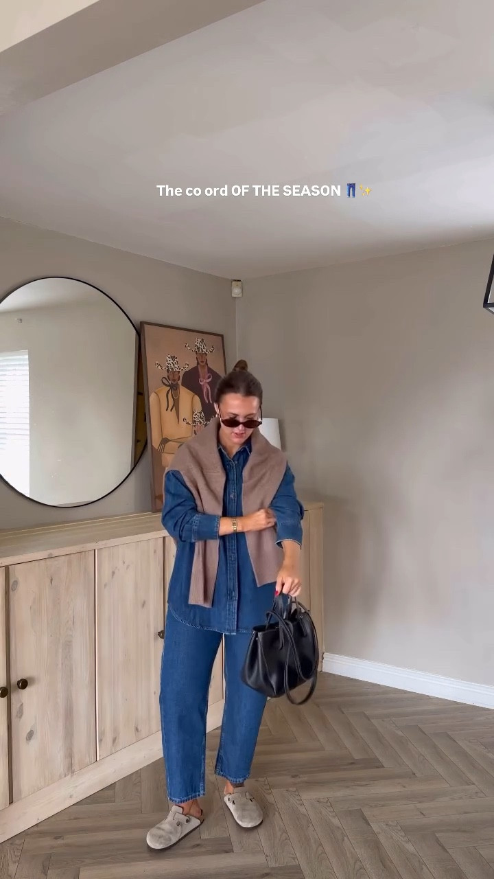 ankle grazer denim????? WITH A MATCHING SHIRT. It’s giving SPRING VIBES 🤭👖 @primark big fat gold star xx 

Ad #iworkwithprimark #primarkcreators