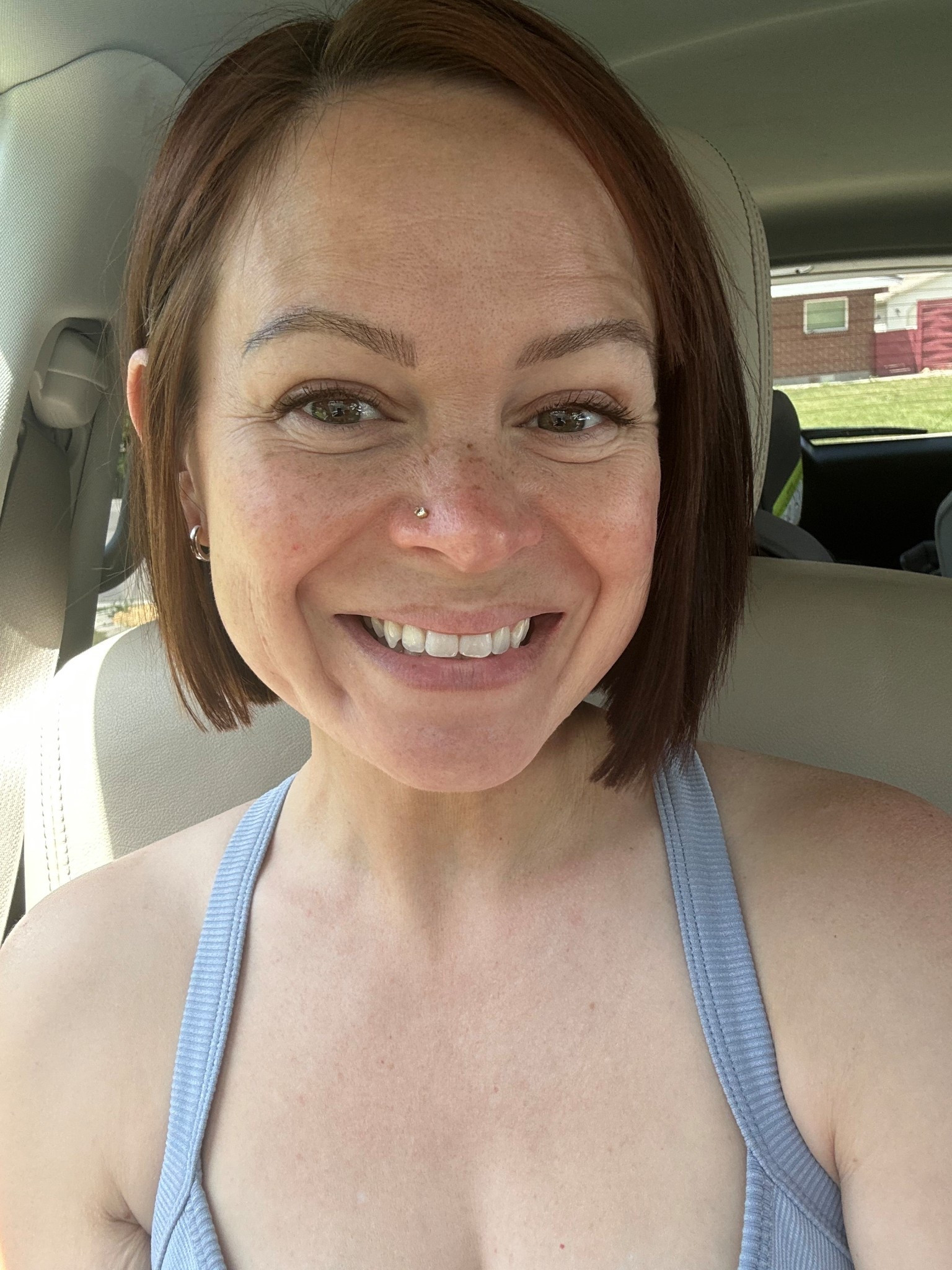 Everyday, natural makeup look I’m rocking this summer. It’s light, it’s fast and I still feel so put together. Easy and quick busy mom makeup  

#LTKSummerEdit #LTKSeasonal #LTKBeauty