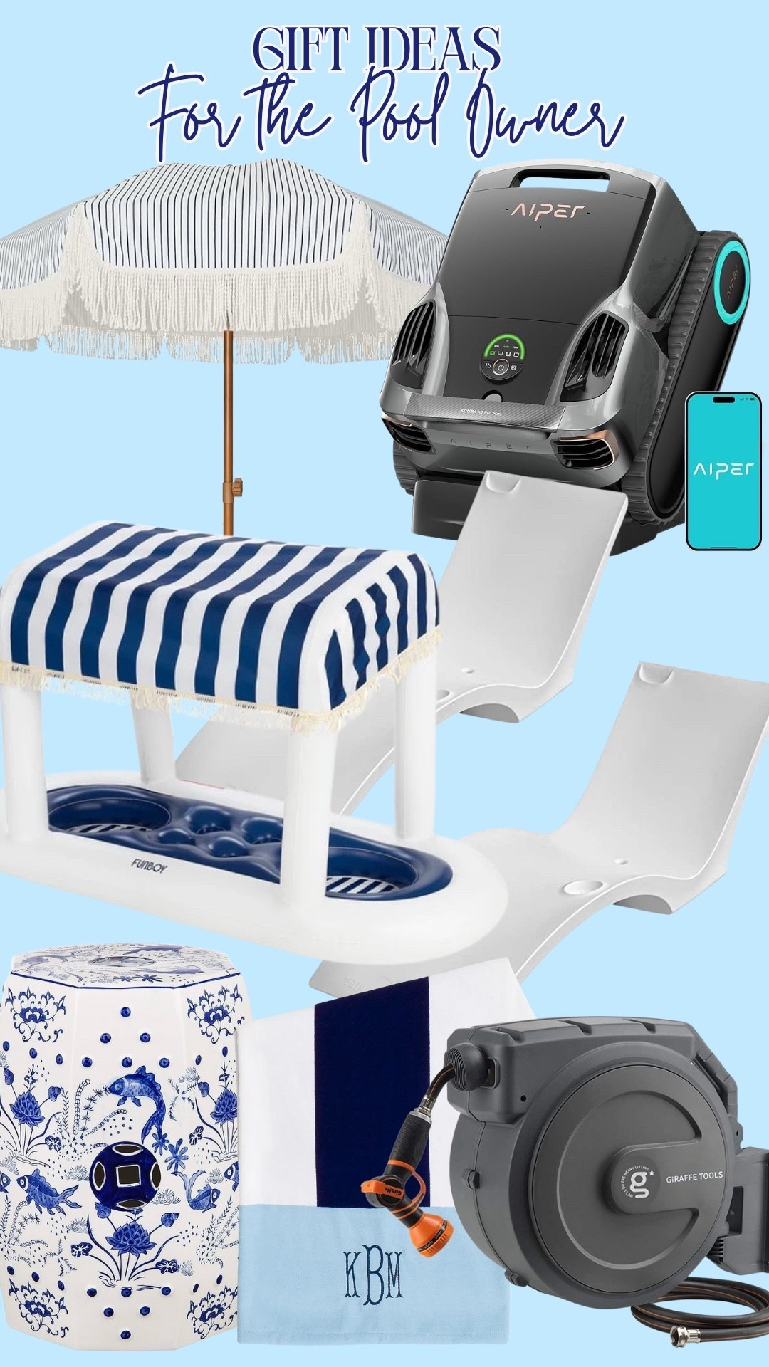Gift guide for the pool owner 

#LTKHome #LTKGiftGuide #LTKHoliday