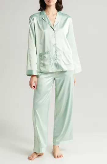 Nordstrom Dobby Satin Pajamas | Nordstrom | Nordstrom
