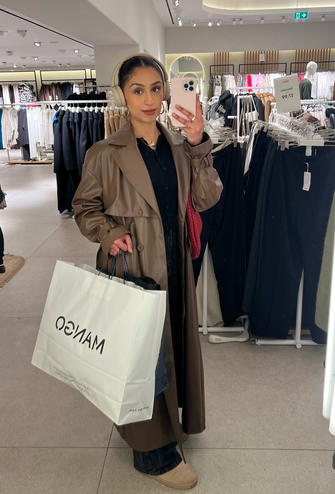 This trench coat has become my uniform 

#LTKSeasonal