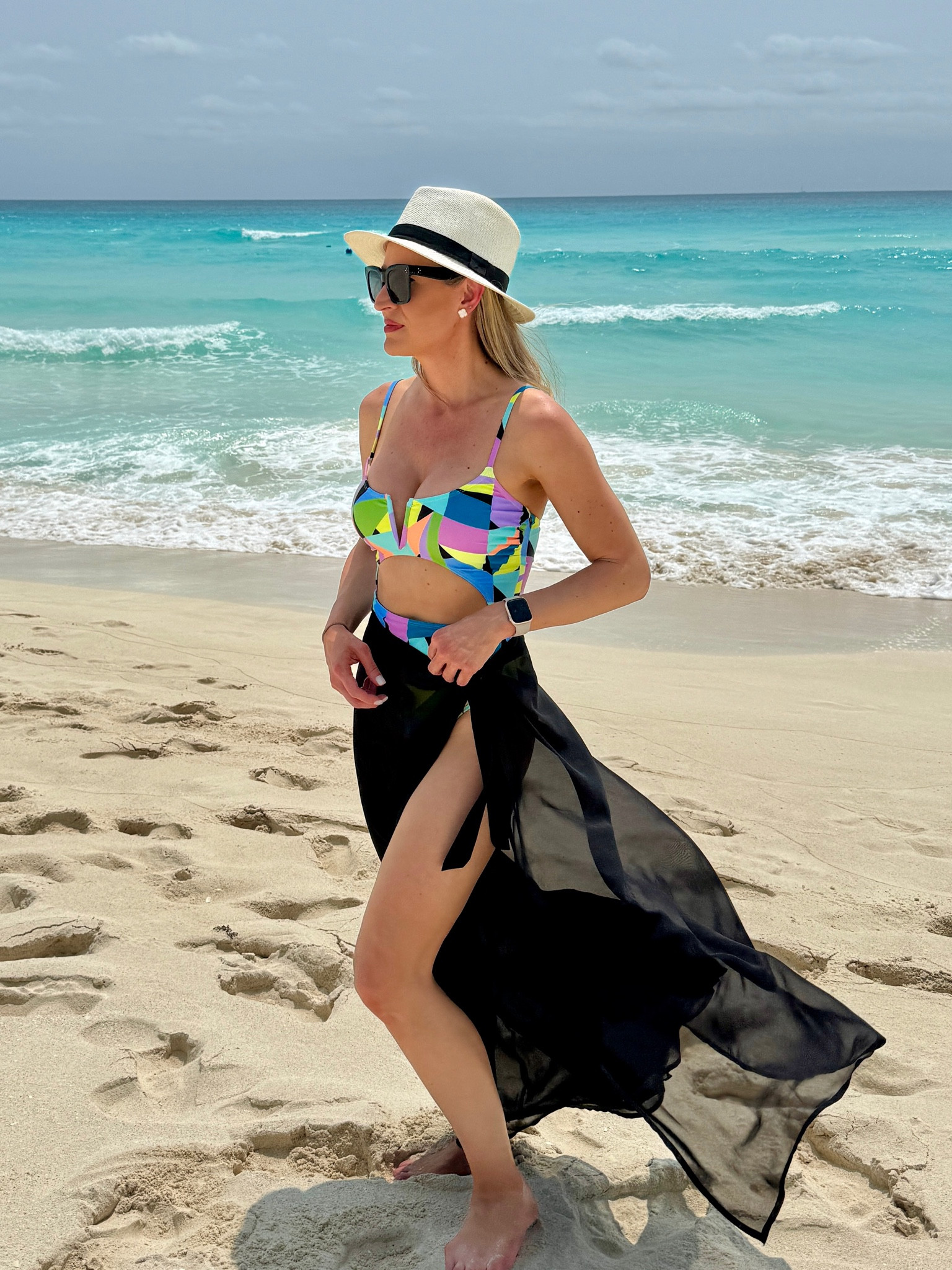 ✨ Back in Stock ✨

This cute cut out swimsuit sold out FAST last year. It’s back in stock in a hint of darker colors. I sized up to a medium for the torso length thought the small fit great otherwise. It is a JUNIOR sized brand so I recommend sizing up!!

#everypiecefits

Swimsuit 
One piece swimsuit 
Bathing suit 
Spring break 
Summer 
Beach outfit 
Pool outfit 
Cover up 
Sarong
Sunglasses 
Packable hat 
Fedora

#LTKSwim #LTKSeasonal #LTKTravel