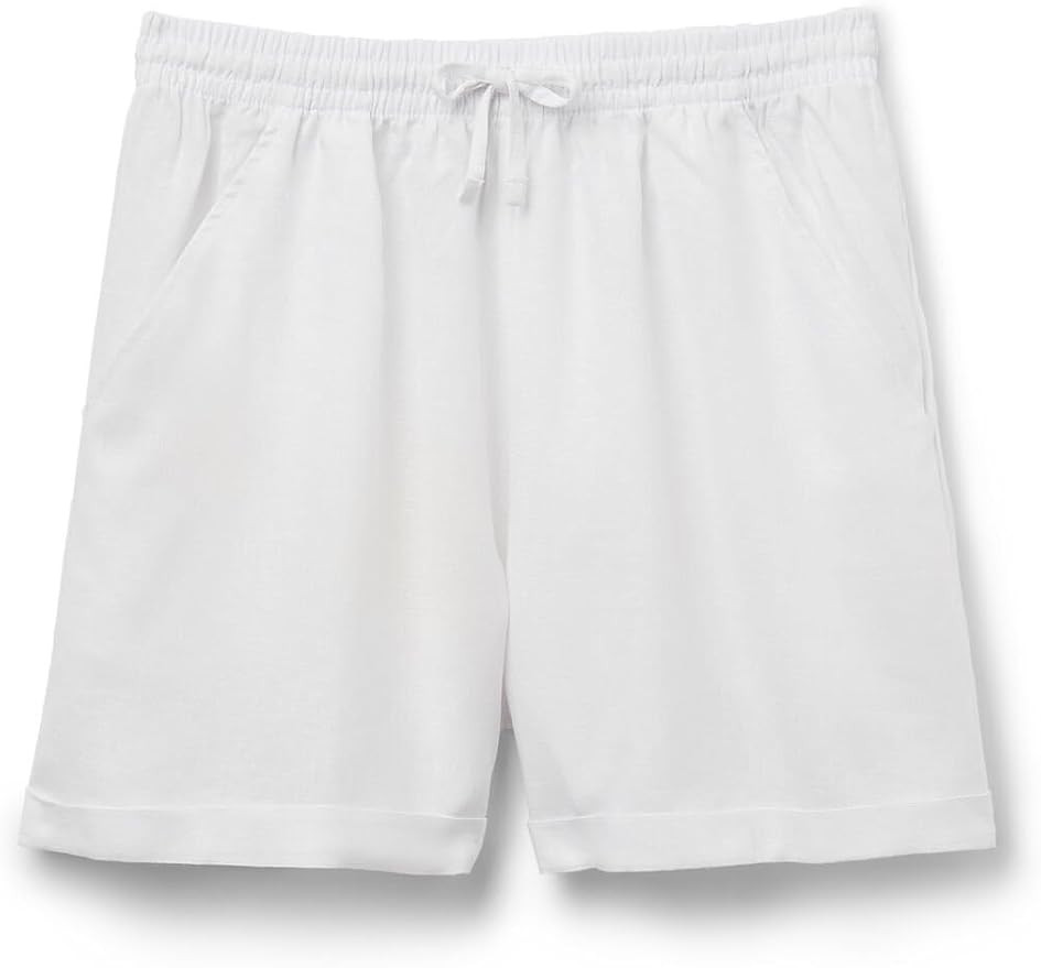 CALZEDONIA Woman's Linen and Viscose Shorts | Amazon (US)