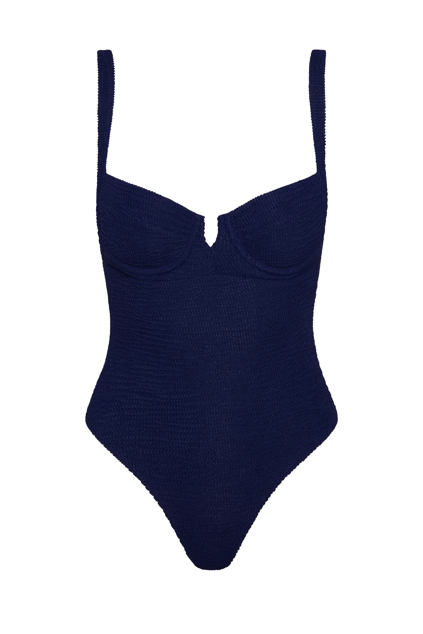 Clovelly One Piece - Midnight Crinkle | Monday Swimwear