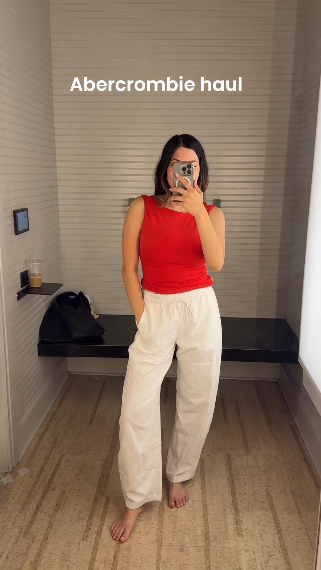 Size XS: baby tee, white linen pants, yellow top, black linen skirt, lace top, red top
Size S: gingham skirt, beige skirt, gingham pants, yellow shorts, navy blue tank dress, floral dress SP 
Brown denim skirt size 25

Summer outfits, Abercrombie clothes, floral dress, mini dress, linen pants, linen skirts 