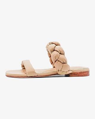 KAANAS Nassau Chunky Braided Sandals | Express