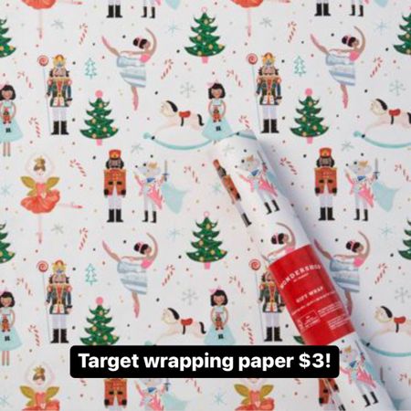 Christmas wrapping paper. Target find. $3! 

#LTKkids #LTKSeasonal #LTKHoliday
