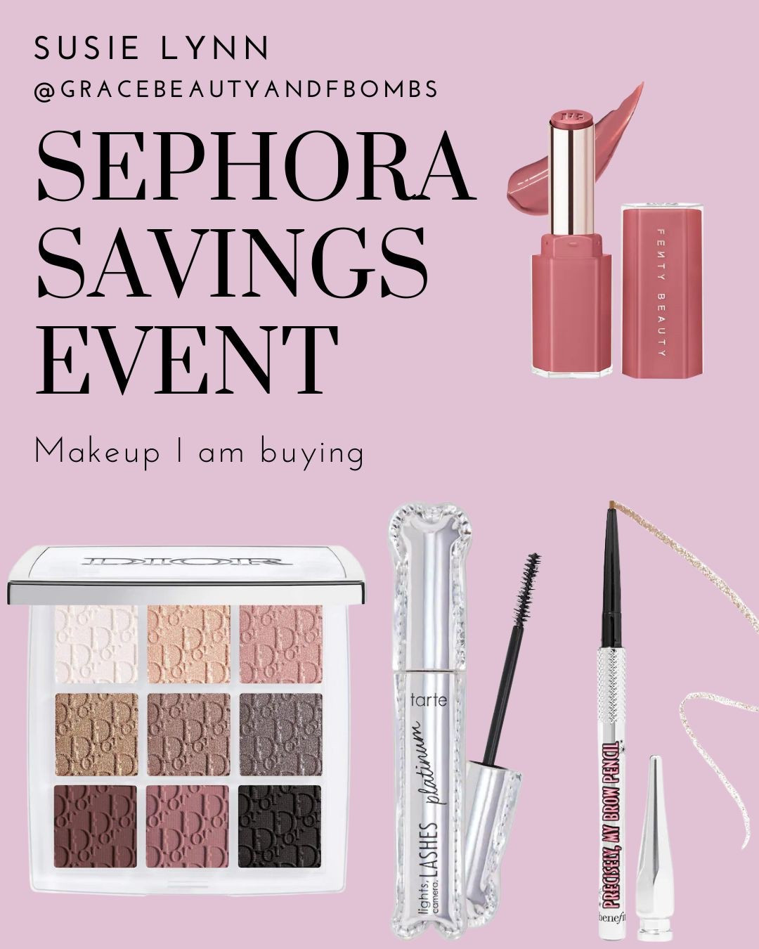 Sephora Savings Event starts on Friday! Here are my makeup items in my cart!

#LTKSaleAlert #LTKSeasonal #LTKBeauty