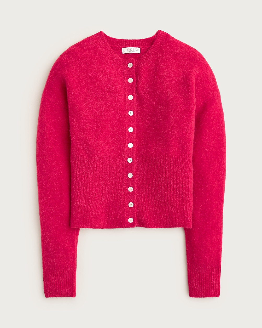 High rib cardigan in alpaca blend | J. Crew US